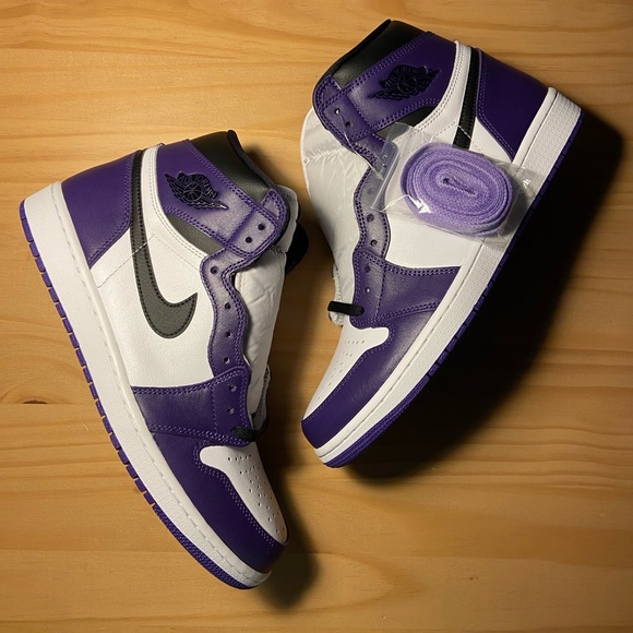 Air Jordan Court Purple Size 12 Deadstock